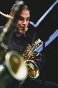 Saksofonist Matjaž Drevenšek